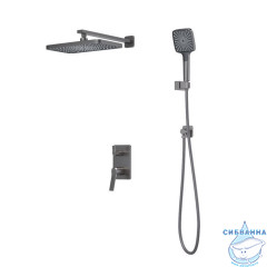 Душевая система Iddis Parker 340 1 режим PARGM02i67 (графит)