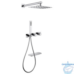 Душевая система Abber Rund AF8750 300 1 режим (хром)