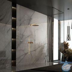 Душевая система Vincea Groove 300 1 режим VSFW-4G01BG4 (брашированное золото)