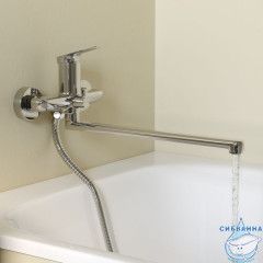 Смеситель для ванны Iddis Zodiac X ZDXSBL2i10WA (хром)