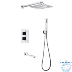 Душевая система Abber Daheim 250 1 режим AF8250 (хром)