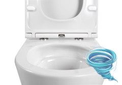 Унитаз подвесной безободковый Aquatek Вега AQ1904T-00 с сиденьем Soft Close (микролифт)