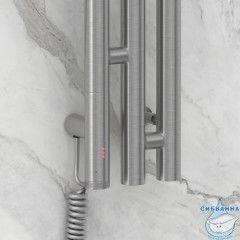 Полотенцесушитель электрический Сунержа Терция 120 (с возможностью скрытого подключения слева) (сатин)