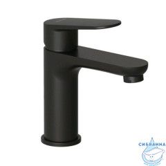  Смеситель для раковины Kludi X-1 322823975 (черный матовый)