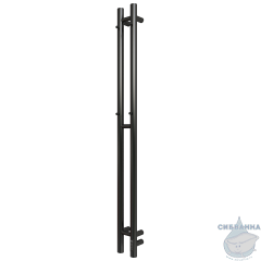 Полотенцесушитель электрический Grois Orso GR-13411х120 (черный матовый)