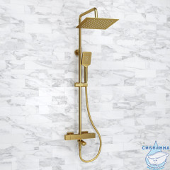 A199.198.201.BG  Душевой комплект с термостатическим смесителем A199.198.201.BG T