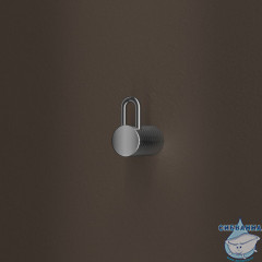 Крючок одинарный, нержавеющая сталь, Дюна (Duna), хром глянцевый, IDDIS, DUNSB10i41