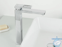 Смеситель для раковины Gappo G1018-2 (без донного клапана) (хром)