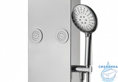 Душевая панель Aquanet Galaxy Shine 200 2 режима 237436 (полированная нержавеющая сталь)