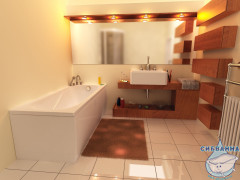 Ванна из литьевого мрамора Esse Haiti 170x74