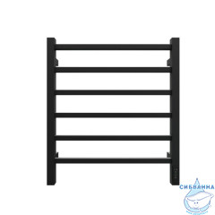 Полотенцесушитель электрический Grois Alex GR-101 50х60 П6 black mat U (черный матовый)