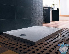 Душевой поддон Jacob Delafon Flight E62447-F-M65 100х80 (коричневый)