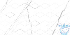 GT124VG Декор кер. Siluet GT Бел. 50*25 _ 1 \7