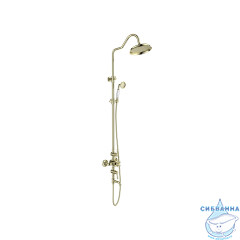 Душевая система Aquatek Классик AQ2543PG (полированное золото)
