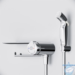 Смеситель с гигиеническим душем AM.PM X-Joy F0H85A800 (хром)