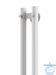 Полотенцесушитель электрический Indigo Style (с таймером) 10х120 белый матовый (с возможностью скрытого подключения, подключение R/L)