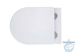 Унитаз подвесной безободковый Aquatek Европа AQ1106-00 (с сиденьем Soft Close (микролифт) 