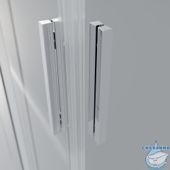Душевое ограждение Vincea Soft 90x90 профиль хром, стекло прозрачное VSS-3SO2900CL