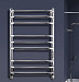 Полотенцесушитель электрический Indigo Brace Lux П9 (с таймером) 40х70 хром (с возможностью скрытого подключения, подключение R/L)