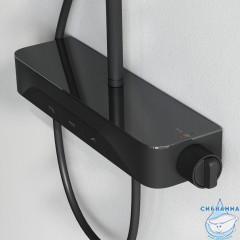 Душевая система Am.Pm Func 300 1 режим F078F322 (черный матовый)