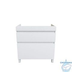 Тумба напольная с ящиками, белая, 80 см, Zodiac, IDDIS, ZOD8CBFi95  подходит ум. 3508000i28