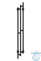 Полотенцесушитель электрический Indigo Sky PRO (с таймером) 17х150 черный муар (с возможностью скрытого подключения, подключение R)