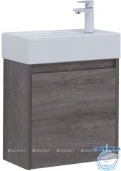 Тумба Aquanet Nova Lite 50 с раковиной Counter 50 дуб рошелье