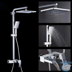 Душевая система Gappo G2407-30 300 1 режим (хром/белый)