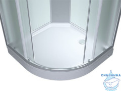 Душевая кабина Erlit ER3508P-C3 RUS 80x80 профиль хром, стекло матовое