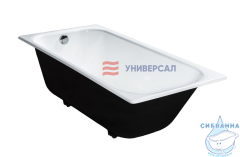 Чугунная ванна Универсал Ностальжи 140х70 №321  без ножек (с дефектом)