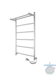 Полотенцесушитель электрический Indigo Arc с полкой П5 50х80 хром (с возможностью скрытого подключения, подключение R/L)