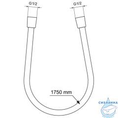 Душевая система Ideal Standard Ceraplan  300 1 режим BD194AA (хром)