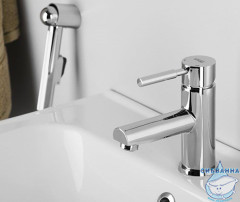 Смеситель с гигиеническим душем Wasserkraft Main 4108 (хром)