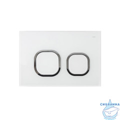 Клавиша смыва, универсальная, белая, Uniglass, 001, IDDIS, UNG01WCi77