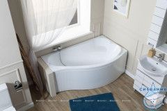 Акриловая ванна Aquanet Palma 170x100 R с каркасом