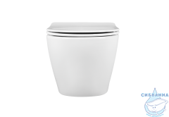 Унитаз подвесной безободковый Aquatek Европа AQ1901-00 (с сиденьем Soft Close (микролифт)