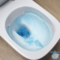 Унитаз напольный безободковый Jacob Delafon Struktura UJI102-00 с бачком и сиденьем Soft Close (микролифт)