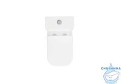 Унитаз напольный безободковый Aquatek Optima Square AQ4411-00 с бачком и сиденьем Soft Close (микролифт)