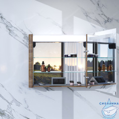 Шкаф-зеркало Am.Pm Sensation 80 см M30MCL0801NF