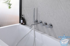 Смеситель для ванны встраиваемый ABBER Wasser Kreis AF8130 (хром)