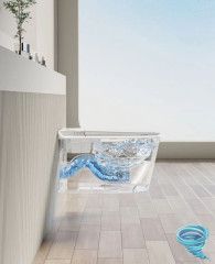 Унитаз подвесной импульсный Allen Brau Smart 4.I1001.20 с сиденьем Soft Close (микролифт) 
