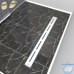 Дренажный трап для душа Timo 60 см с решеткой DP20600-SG20600