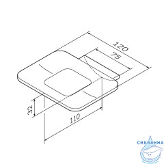 Мыльница Am.Pm Inspire 2.0 A50A34200
