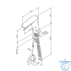 Смеситель для раковины AM.PM Inspire 2.0 F50A02300 (без донного клапана) (хром)
