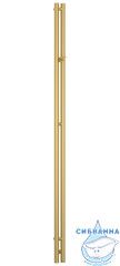 Полотенцесушитель электрический Сунержа Нюанс 3.0 180 (с возможностью скрытого подключения, подключение справа) (золото матовое)