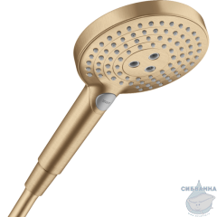 Ручной душ Hansgrohe Raidance Select S 3 режимa 26530140 (шлифованная бронза)