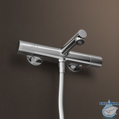 Смеситель для ванны с термостатом, глянцевый хром, Duna, IDDIS, DUNSB02i74WA