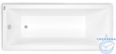 Акриловая ванна AlbaSpa Gamma 180х70