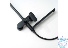 Душевая система Aquatek Ника 300 AQ2840MB (черный матовый)