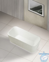 Ванна из искусственного камня ABBER Stein AS9663